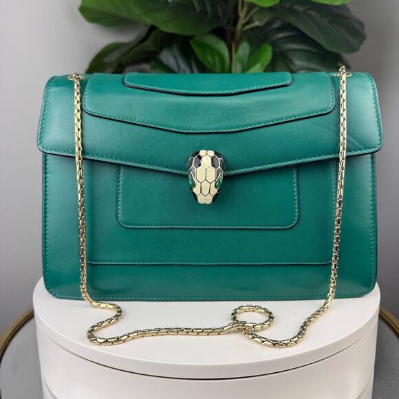 💎✨Authentic Bulgari Serpenti Forever Shoulder Bag - Picture 1 of 8